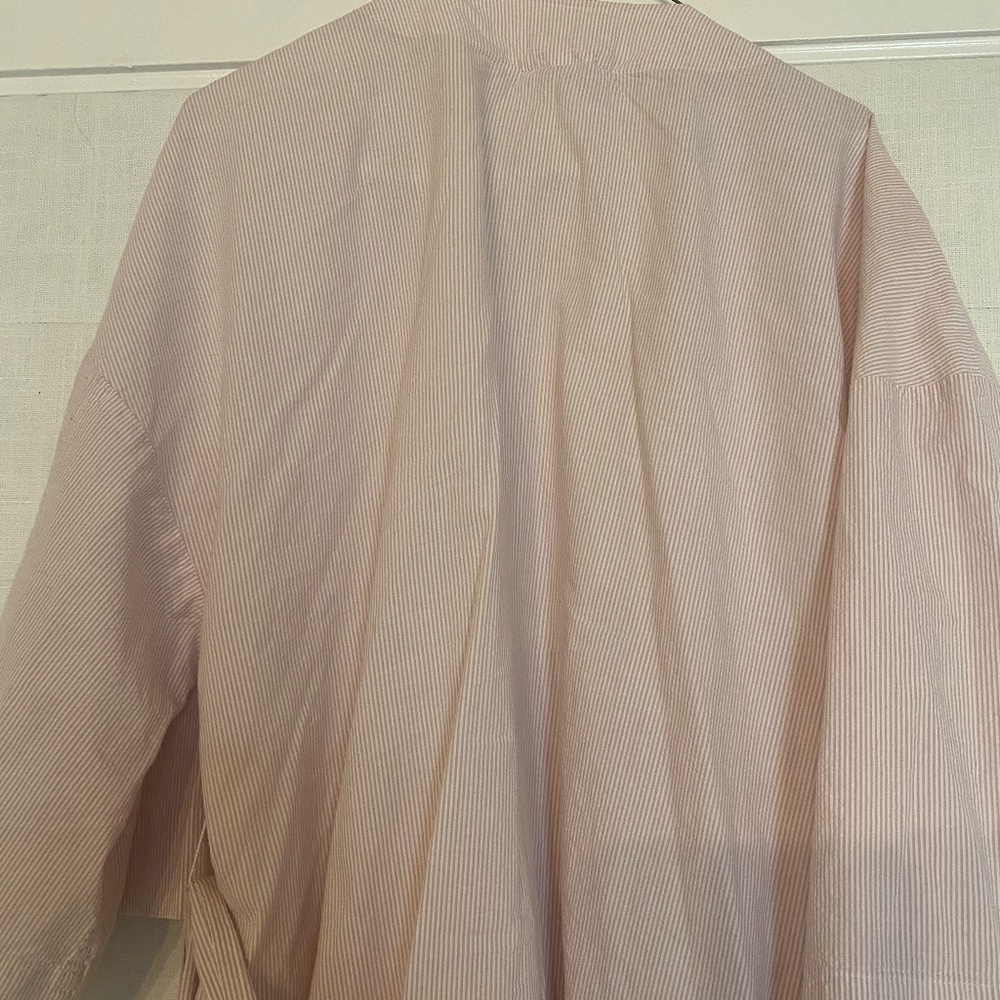 COS Striped Robe - Pink & White - Picture 6 of 7
